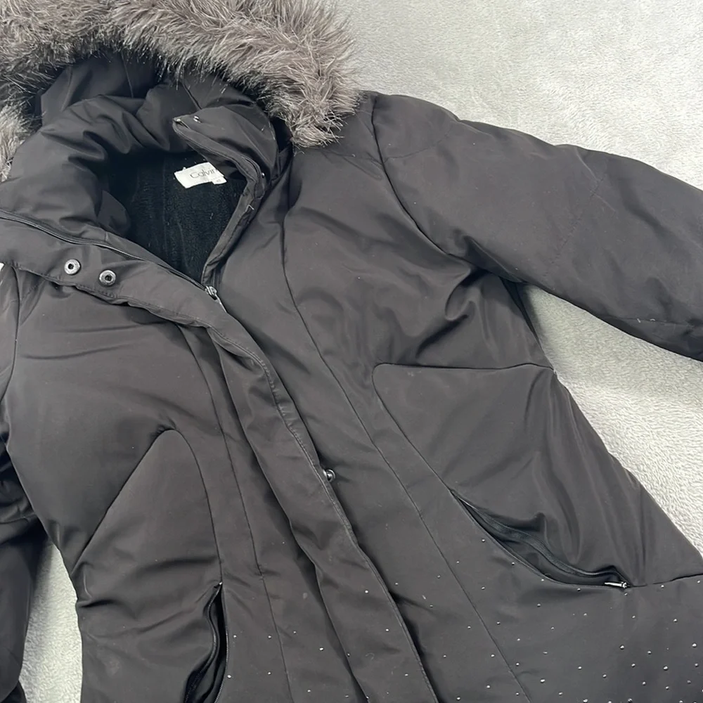 Calvin Klein XS Women's Duck‎ Down Waterfowl Feather Insulated Warm Winter Coat